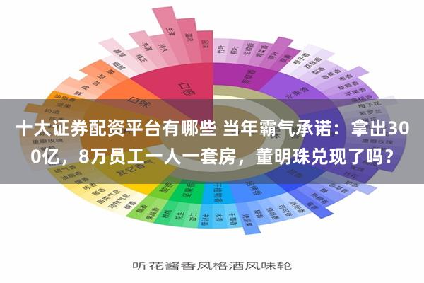 十大证券配资平台有哪些 当年霸气承诺：拿出300亿，8万员工一人一套房，董明珠兑现了吗？