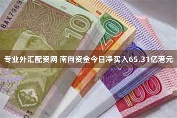 专业外汇配资网 南向资金今日净买入65.31亿港元